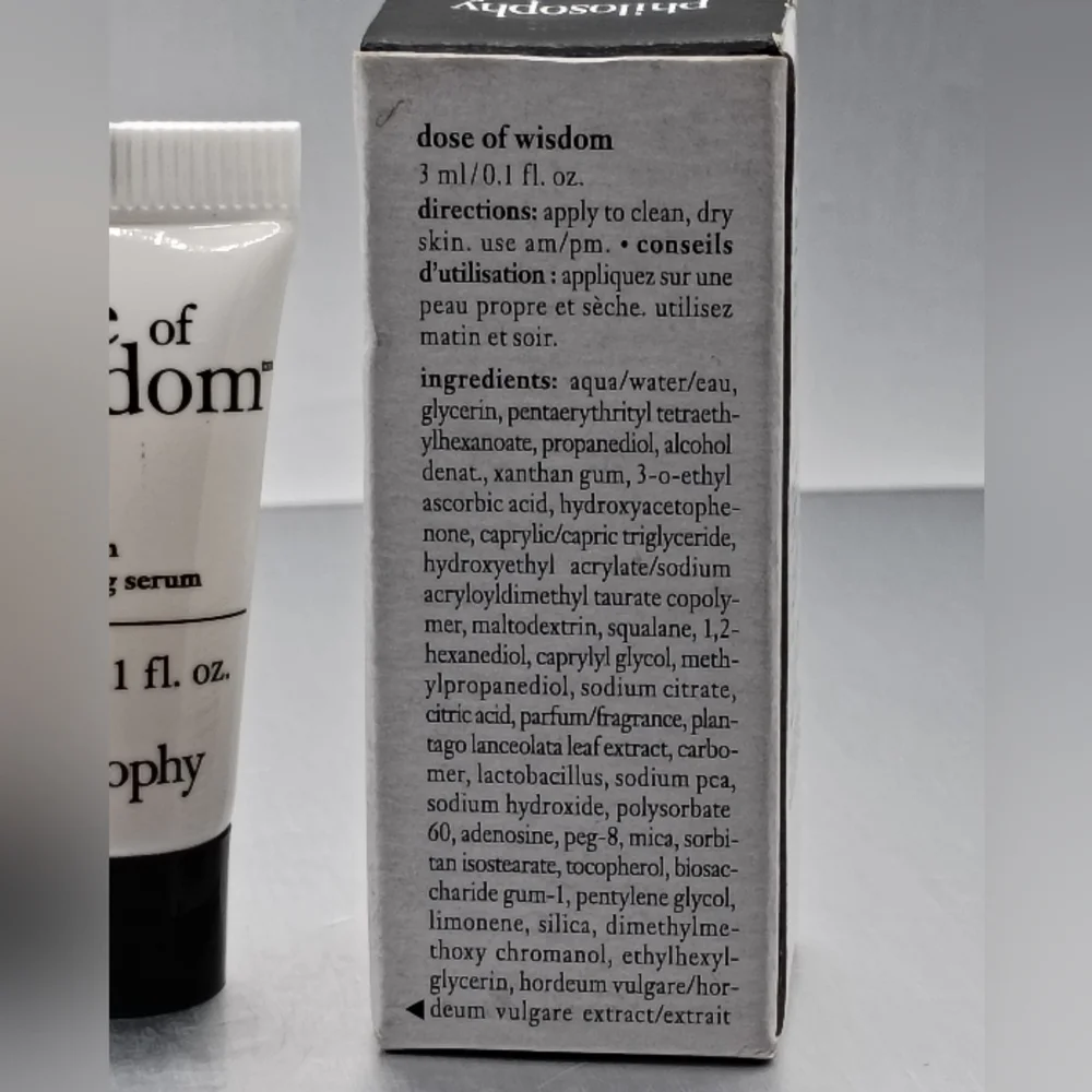 5 For $25 Item🌸 Philosophy Dose Of Wisdom Bouncy Skin Reactivating Serum - Picture 4 of 4